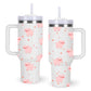 momocici 40oz Giraffe Tumbler with Handle Gifts for Women.Giraffe Lover Cups Tumbler Gifts for Women.40 oz Birthday Christmas Giraffe Cup Tumblers for Giraffes Lover.