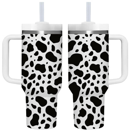 AMZUShome 40 OZ Paw Tumbler with Handle.Dog Cat Lover Paw Gifts.Unique Birthday Christmas Gifts for Dog Cat Paws Lover.Personalized 40 OZ Paws Tumbler Gifts for Women Men.