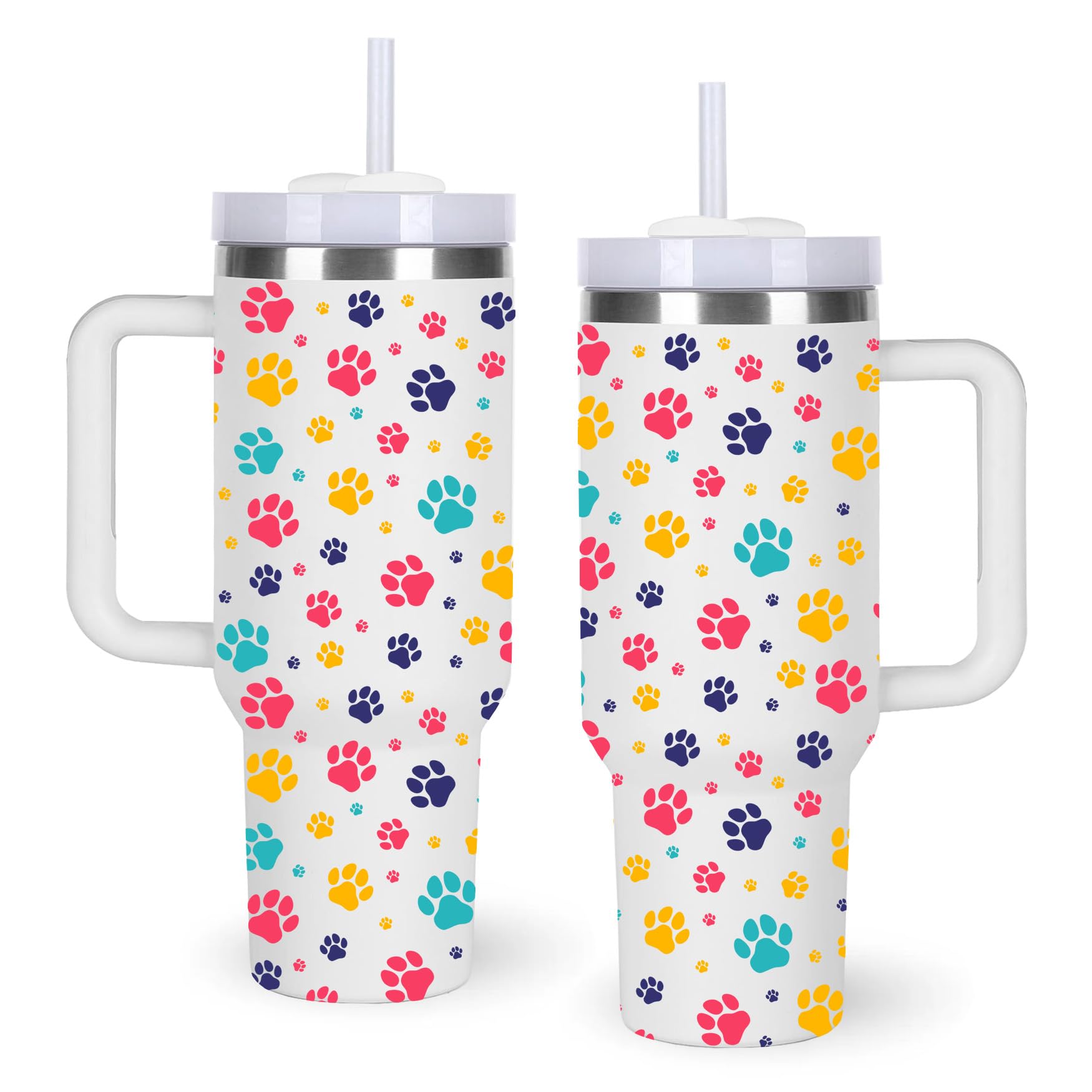 momocici 40oz Giraffe Tumbler with Handle Gifts for Women.Giraffe Lover Cups Tumbler Gifts for Women.40 oz Birthday Christmas Giraffe Cup Tumblers for Giraffes Lover.