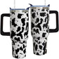 40 oz Corgi Tumbler with Handle Corgi Gifts for Women Insulated Stainless Steel Coffee Cup with Straw Travel Mug with Lid Water Bottle For Kids